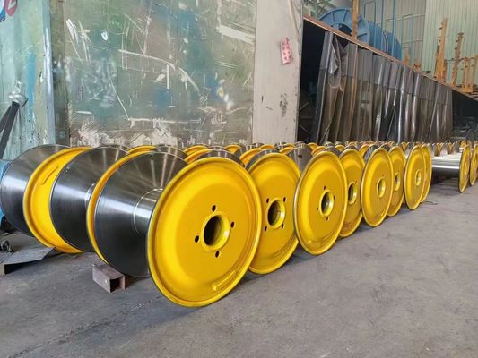 Cable de acero de doble capa bobina de acero de 630 mm Material de hierro